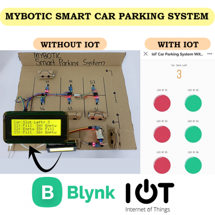 Arduino STEM RBT project: Arduino (IoT Blynk) Arduino Smart Car Parking ...